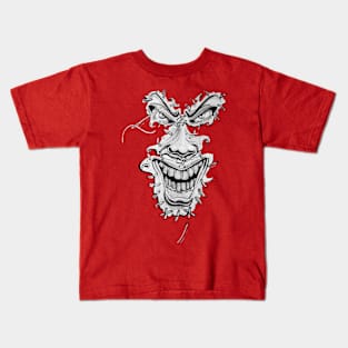 The evil face Kids T-Shirt